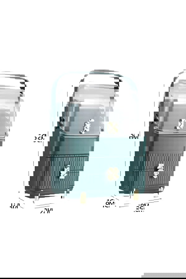 Living and Home Makeup Storage Organizer with Lid Waterproof