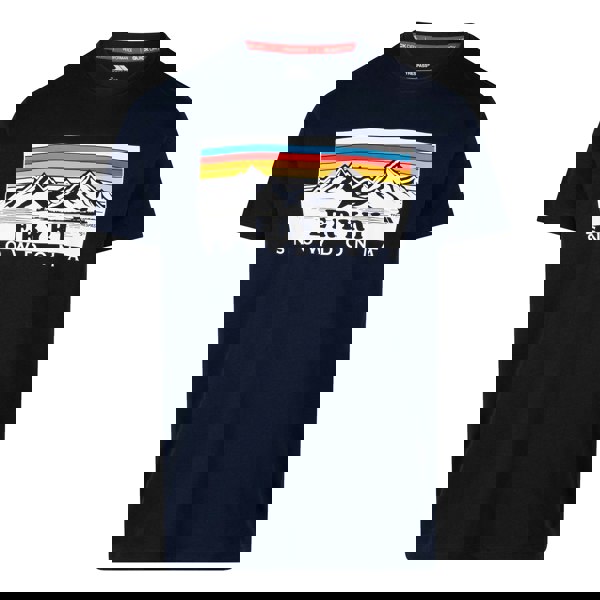 Trespass Mens Para Printed T-Shirt - Navy