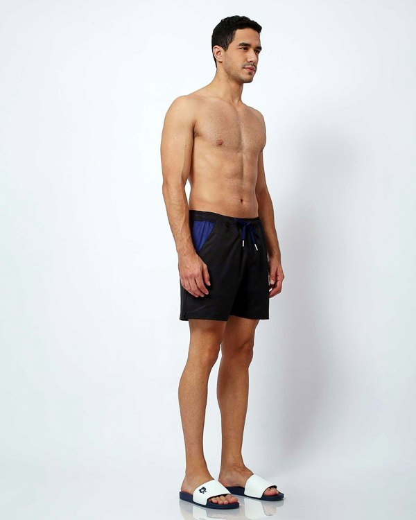 Randy Cow Charcoal - Swim Shorts with Waterproof Pocket