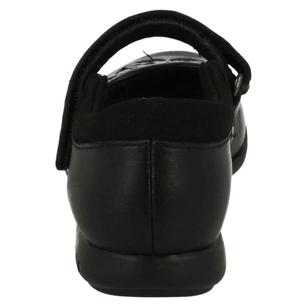 Clarks Girls Clarks Light Up School Shoes Trixi Rose