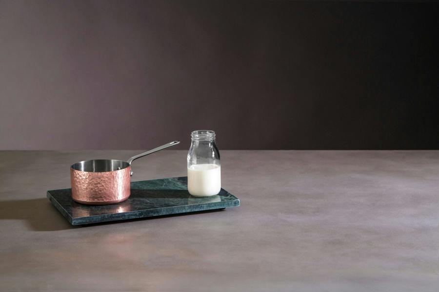 Interiors by Premier Minerva Hammered Copper Finish Mini 10 cm Milk Pan