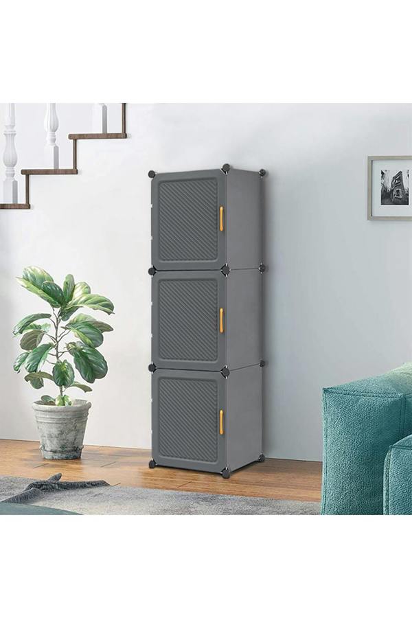Living and Home 8 Tiers Shoe Cabinet Shoe Storage Organizer for Entryway