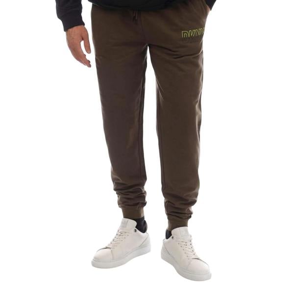 DKNY Mens Everblades Jersey Jogging Bottoms - Khaki Green