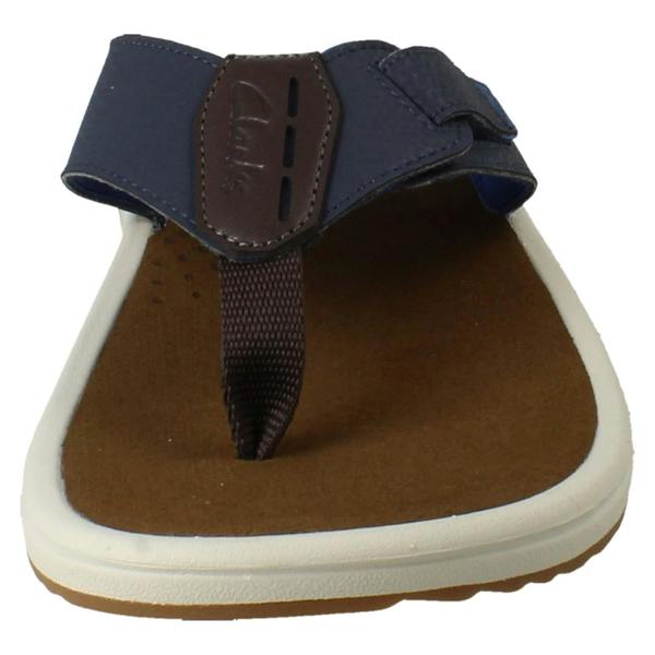 Clarks Mens Clarks Cloudsteppers Toepost Sandals - M Brinkley