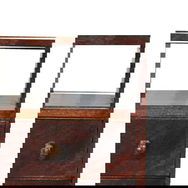 Artisan Furniture Solid Wood Mini Classic California Walnut Bedside