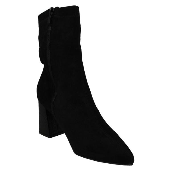 Spot On Ladies Spot On High Heeled Ankle Boots F51199