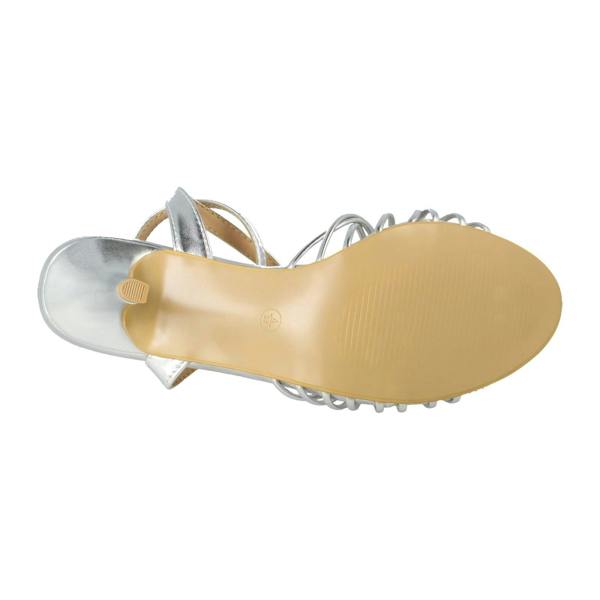 Spot On Ladies Spot On Strappy Evening Sandals F12115