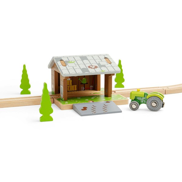 Bigjigs Rail Barnyard Train Set Accessory