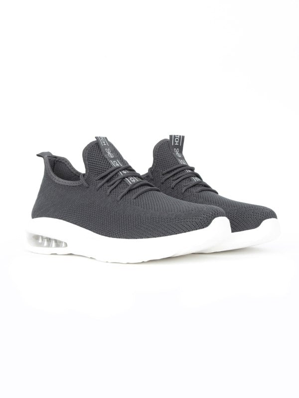 Crosshatch Trevel Trainers - Grey