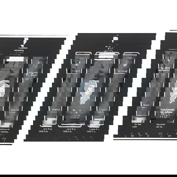 Tonino Lamborghini Mitico 3 Piece Gift Set: Eau De Toilette 125ml - Shower Gel 100ml - Aftershave Balm 100ml