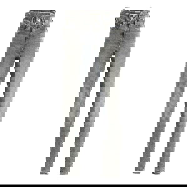 Levis Womens/Ladies 711 Double Button Skinny Jeans - Light Grey