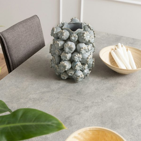 Furniture To Go Heaven Dining Table with Ceramic Grey Top