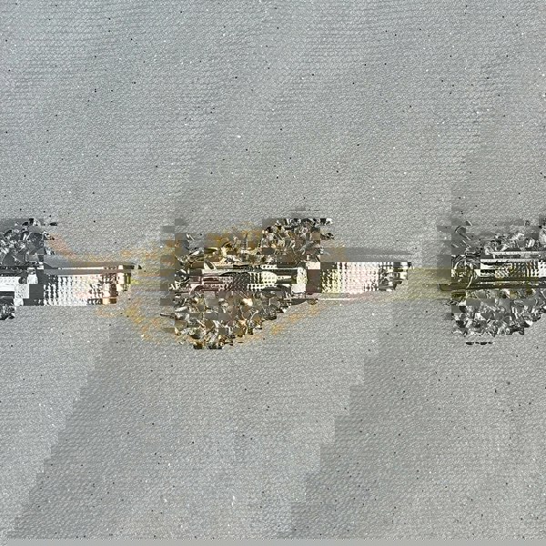 Gold Pearl Hair Clip Small, Elegant Hair Accessory With Pearls And Crystals, Dainty Gold Bridal Hair Clip, Vintage Inspired Pearl Hair Slide, Sparkly Gold Hair Decoration
