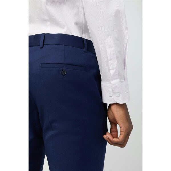 Limehaus Slim Fit Micro Cross Print Shirt