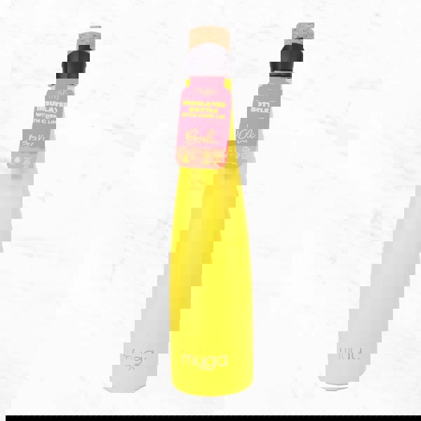 Myga Bali Insulated Water Bottles – Available in Yellow, Green, and Pink for Tropical Elegance