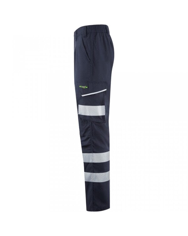 Leo Workwear Winsford Lightweight Stretch Cargo Trouser (Navy)