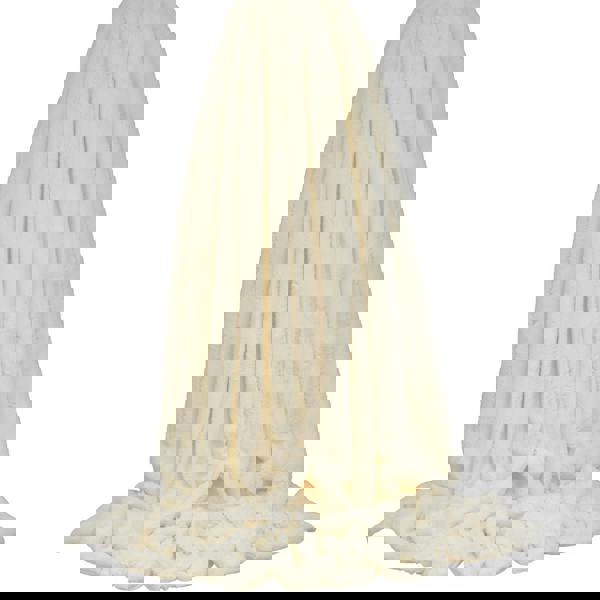 Riva Home Empress Faux Fur Throw - Cream