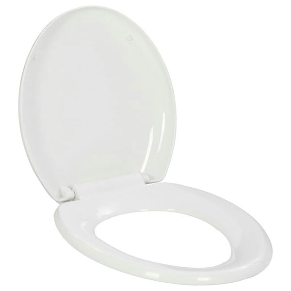 Berkfield Soft-close Toilet Seat with Quick-release Design White