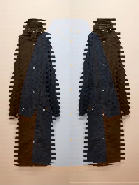 Joules HOLKHAM Womens Raincoat Navy Paisley