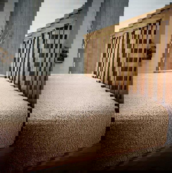 Smart Living Teddy Plain Fitted Sheet - Mink