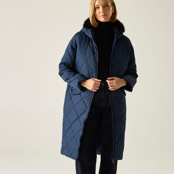 Regatta Womens Freyla Padded Jacket - Navy