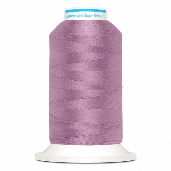 Gutermann Super Brite Polyester 40 Embroidery Thread 1000m Polyester Thread Suitable For Embroidery