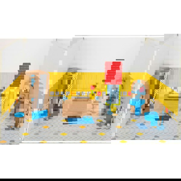 Goki Furniture for Flexible Puppets - Bathroom