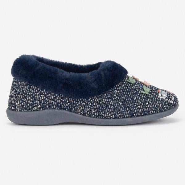 Sleepers TESSA Full Slippers Slippers   in  Navy