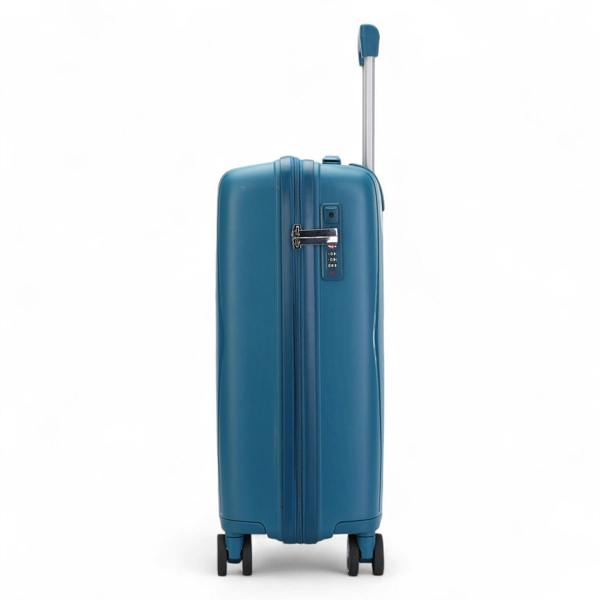 Infinity Luggage Robust Hard Shell Cabin Suitcase 37.5 x 20.5 x 55 cm TSA Luggage Suitable for Easyjet, Ryanair, Wizzair