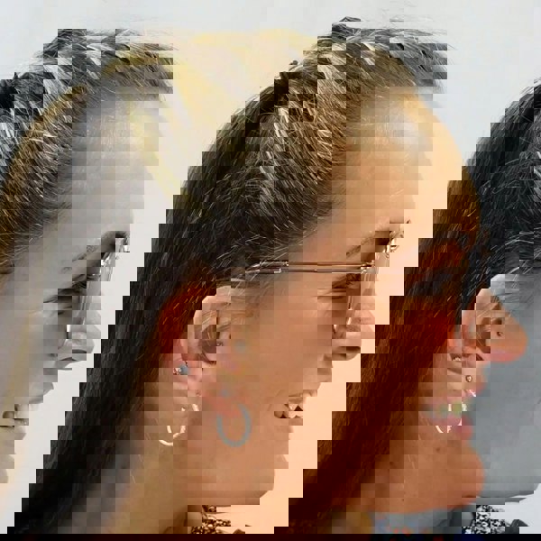 Ray-Ban Sunglasses Round Double Bridge 3647N 9069A5 Pink Pink Gradient Brown