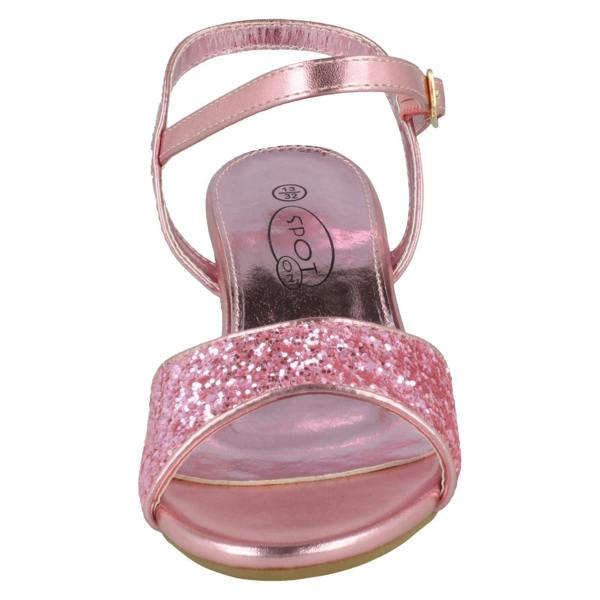 Spot On Girls Spot On Mid Block Heel Sandals H1114
