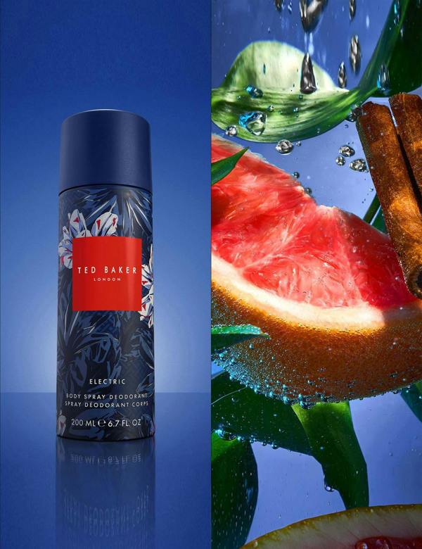 Ted Baker Fusion Electric Body Spray Deodorant 200ml