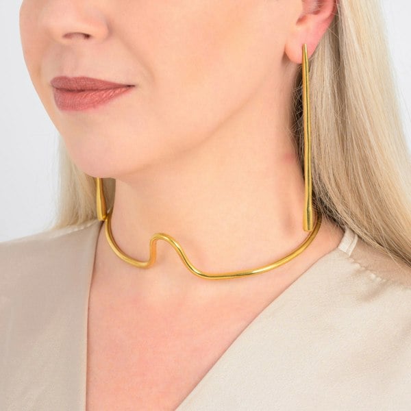 Paguro Rembo Recycled Brass Choker