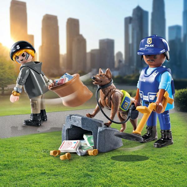 Playmobil Police Search - 71731 Playset