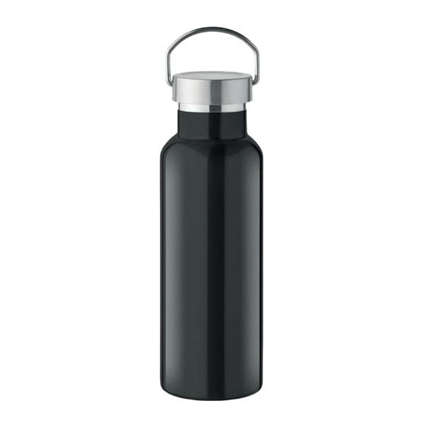 MidOcean Florence Double-Walled 500ml Bottle - Black - 