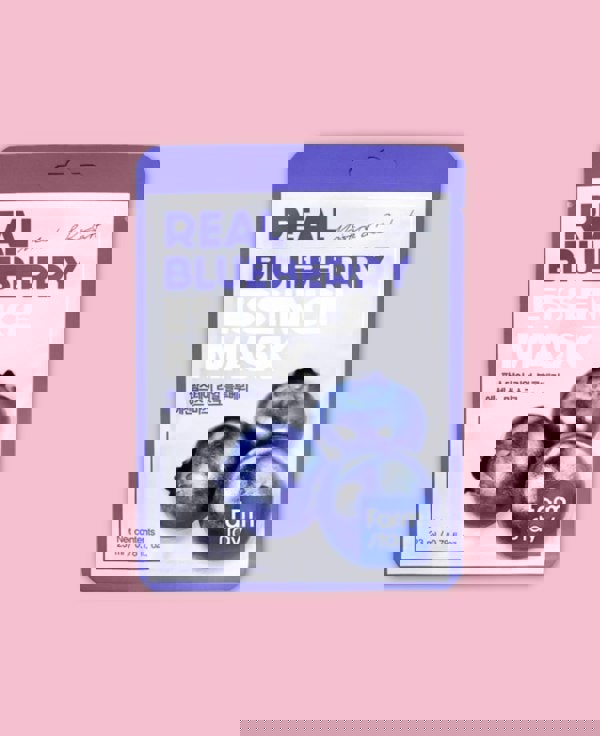 FARM STAY Real Blueberry Essence Mask