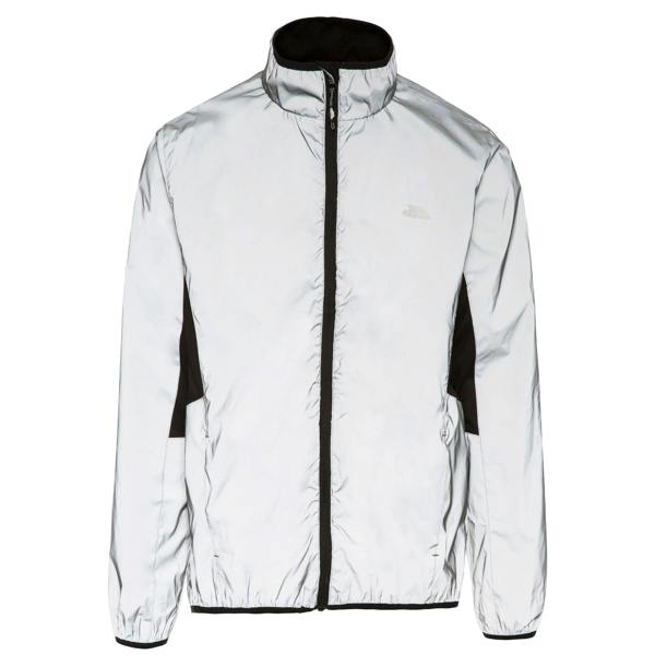 Trespass Mens Zig Reflective Active Jacket - Silver Reflective - 