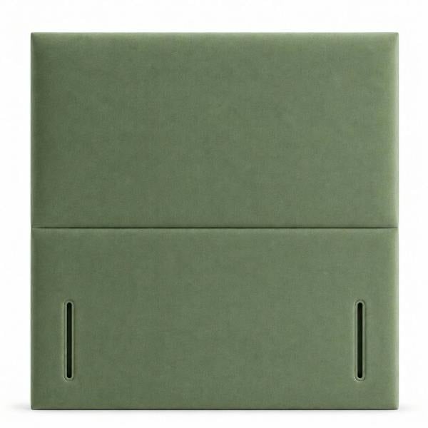 Great British Beds Plain Headboard - Green Plush