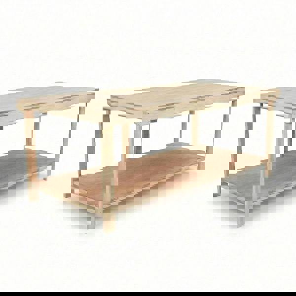 Arbor Garden Solutions Wooden Workbench Eucalyptus Hardwood Top Depth-4ft