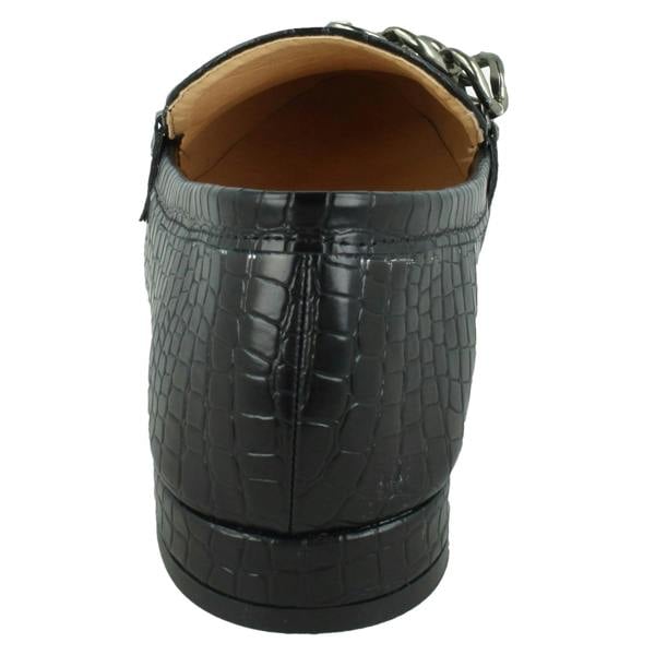 Spot On Ladies Spot On Wide Fit Loafers F80534