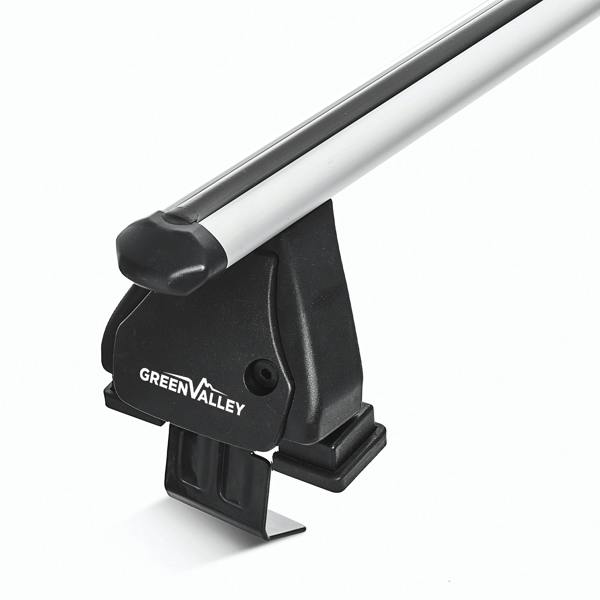 Green Valley Aero Roof Rack Bars Vauxhall Frontera 2025+ onwards, Aluminium Aerodynamic + Locks