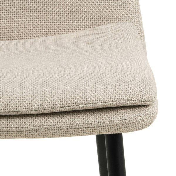 Furniture To Go Becca Dining Chair in Beige Set of 4