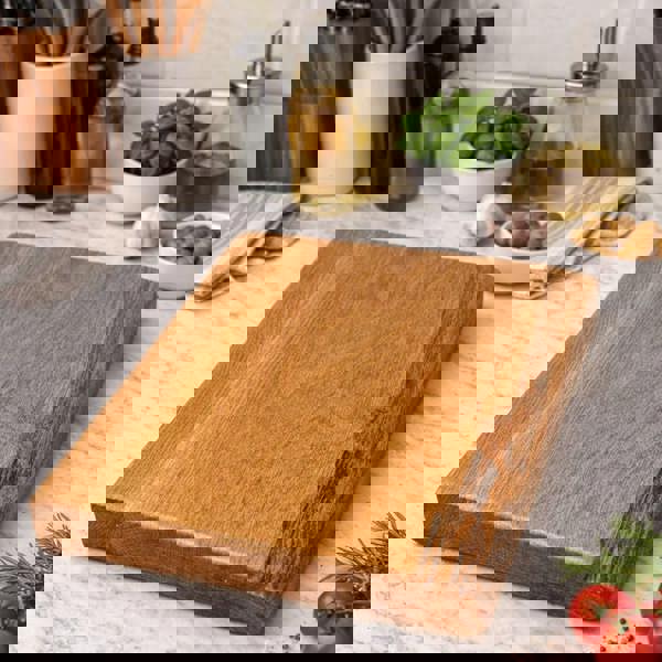 TRL Furniture Premium Solid Oak Chopping Board