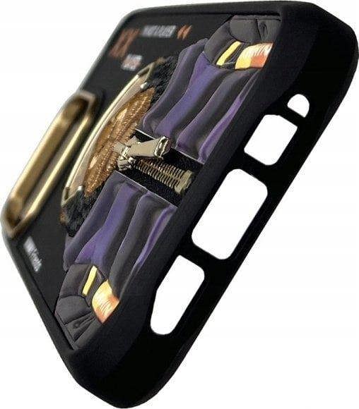 Nimmy Friends Cool & Cute 2.0 Gorilla Case for iPhone 16 Pro 6.3" Black - N-KM-iP16-Pro-016