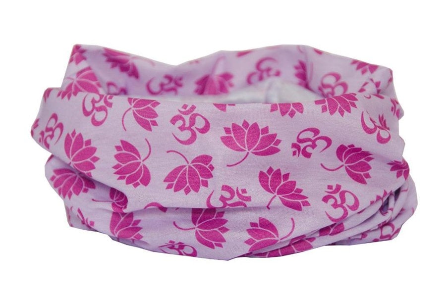 RUFFNEK® Yoga Neck Scarf – lightweight and versatile scarf for yoga, pilates or everyday use. Comfortable and multi-functional. Wear as a neck warmer or head / hairband.