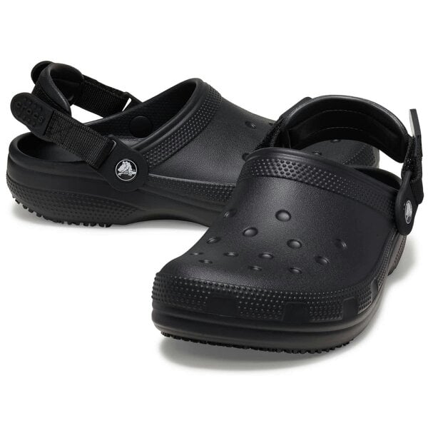 Crocs At Work 209952 Slip Resistant Work Clogs   in  Black