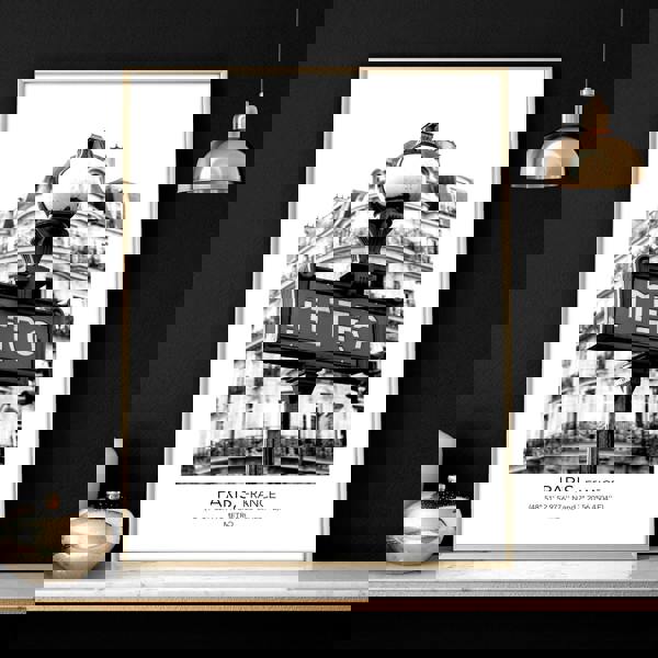 Wall art of Paris | set of 3 framed wall art prints