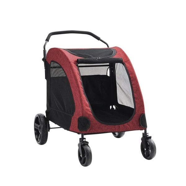 Pets Mood Collapsible Pet Stroller for Cats and Dogs Living and Home