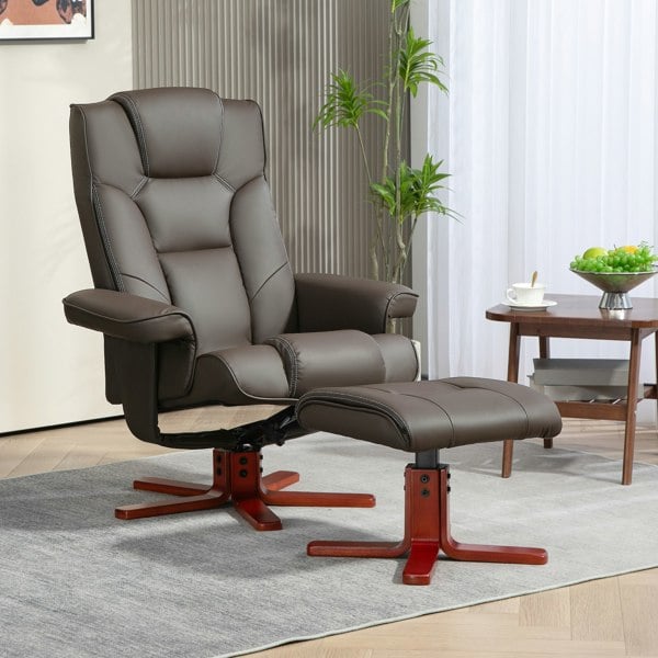 Recliner with Ottoman