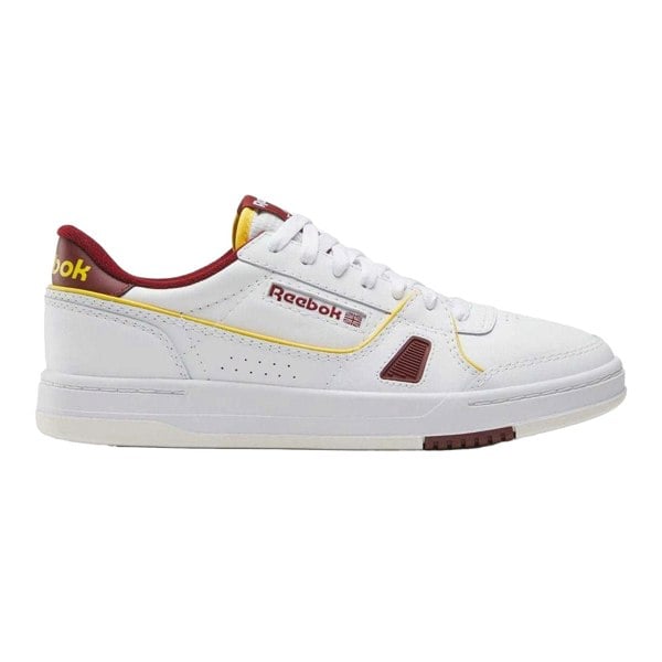 Reebok Unisex Adult LT Court Leather Trainers - White/Red
